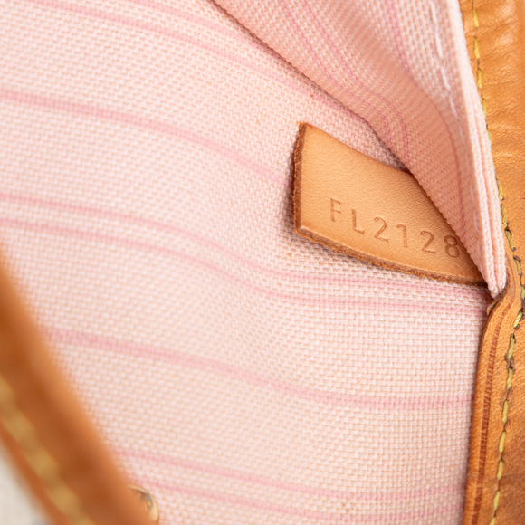 Pre-Loved Louis Vuitton Damier Azur Neverfull MM - Picture 6 of 7